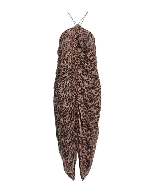 Isabel Marant Brown Maxi Dress Viscose