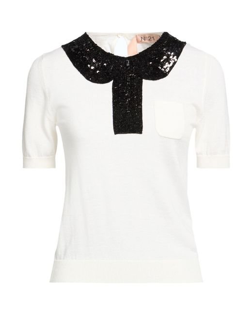 Pullover N°21 de color White
