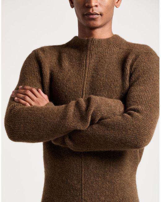 Rick Owens Brown Dark Playsuit Virgin Wool for men