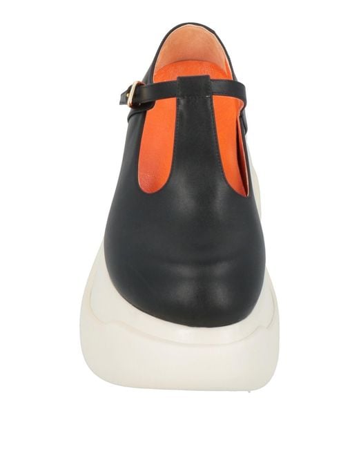 Marni Black Loafers Leather