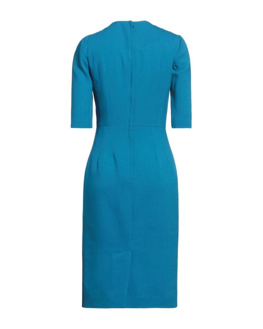 Dolce & Gabbana Blue Midi Dress