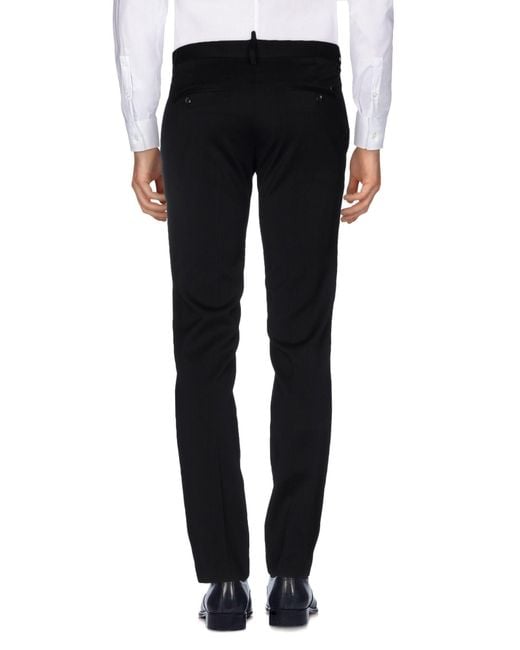 DSquared² Black Pants for men