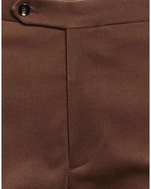 Berwich Brown Pants for men