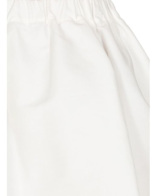 Mini-jupe Marni en coloris White