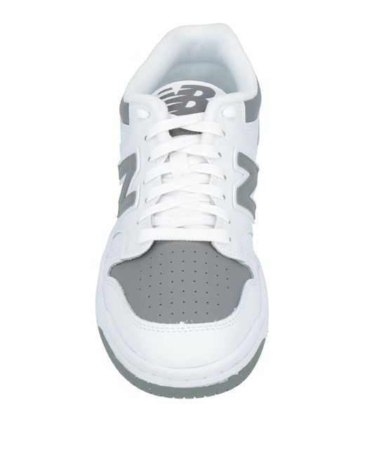 New Balance White Sneakers Leather for men