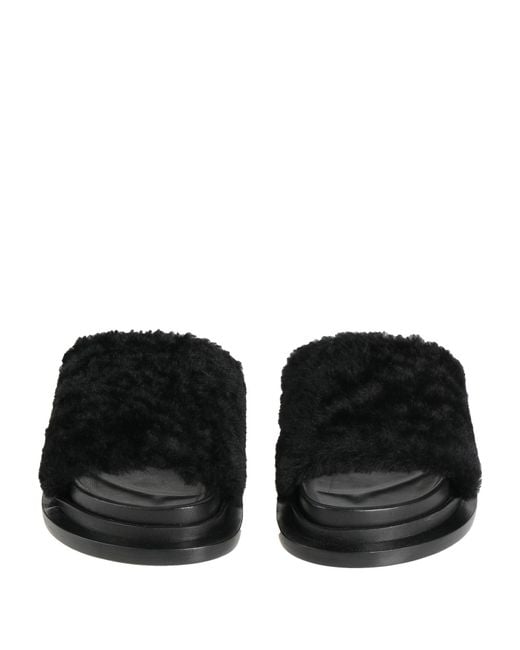 Jil Sander Black Sandals
