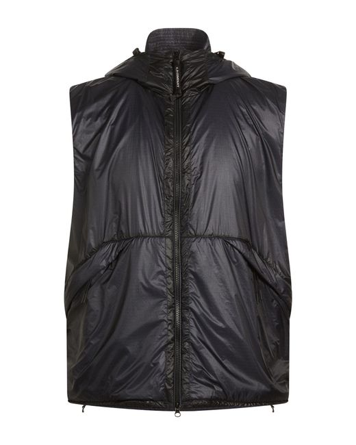 C P Company Black Gilet for men