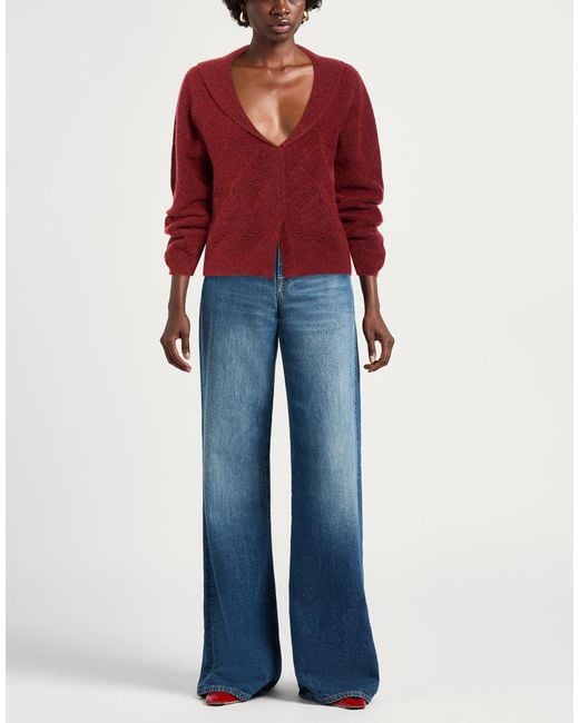 Momoní Red Brick Sweater Merino Wool, Polyamide, Elastane