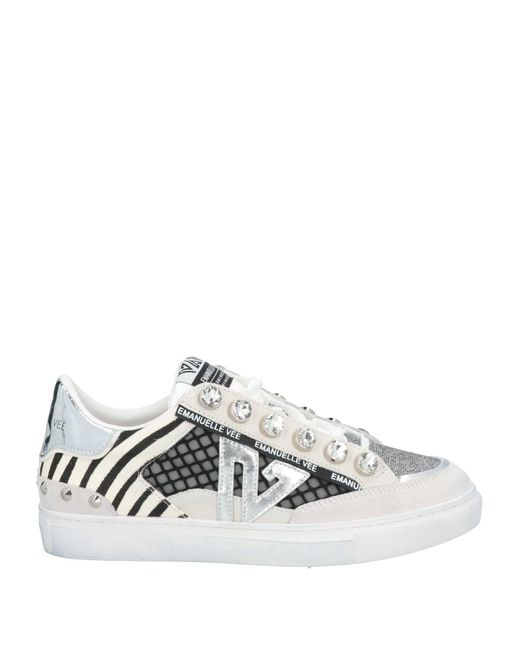 Emanuélle Vee White Trainers
