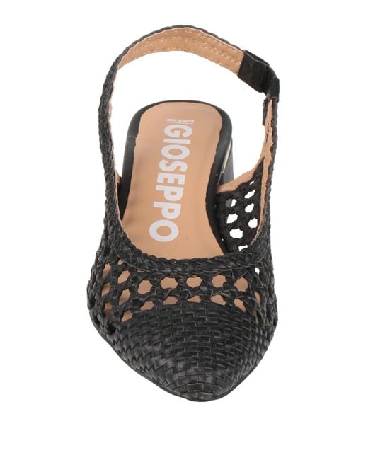 Gioseppo Black Pumps Leather