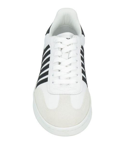 DSquared² White Boxer Sneakers