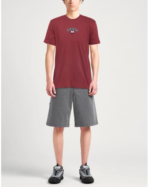 Iceberg Red T-Shirt for men