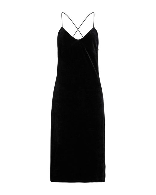 Juicy Couture Black Midi Dress