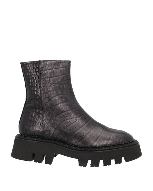Ras Black Ankle Boots