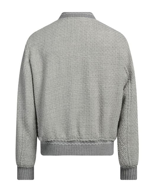 Etro Gray Jacket Wool, Acrylic, Polyamide, Elastane for men