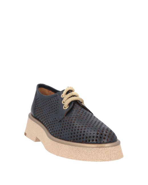 Pertini Blue Lace-up Shoes
