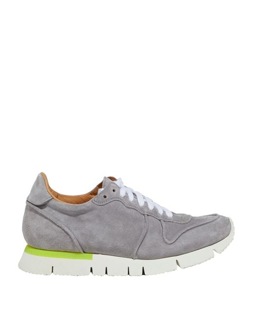 Buttero Suede Sneakers in Light Grey (Gray) - Lyst