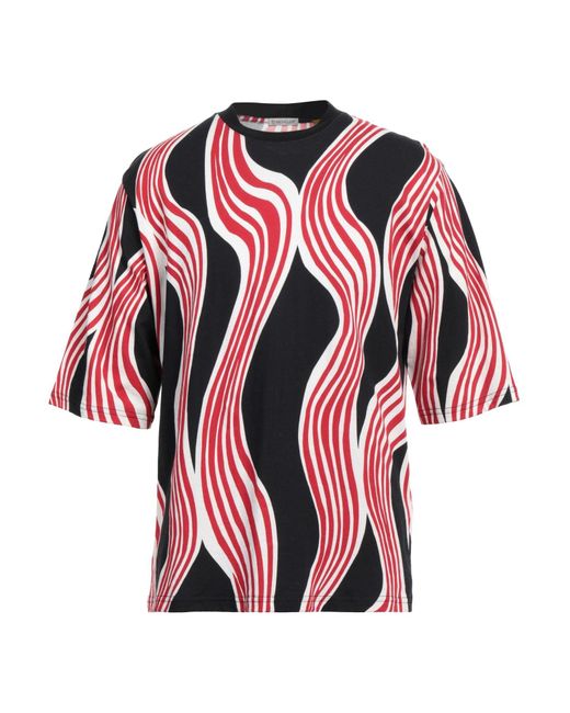 1 MONCLER JW ANDERSON Red T-shirt for men