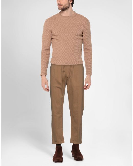 GOLDEN CRAFT 1957 Natural Khaki Pants Cotton, Elastane for men