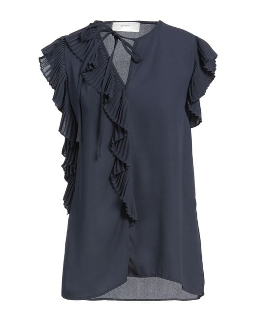 Beatrice B. Blue Top Polyester