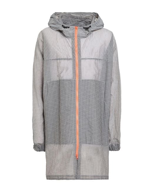 Mackintosh Gray Overcoat & Trench Coat Polyamide, Polyethylene for men