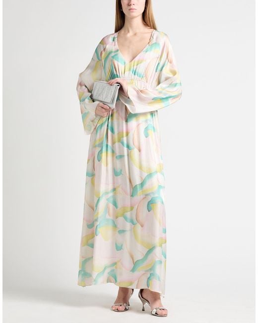 SKILLS & GENES White Maxi Dress