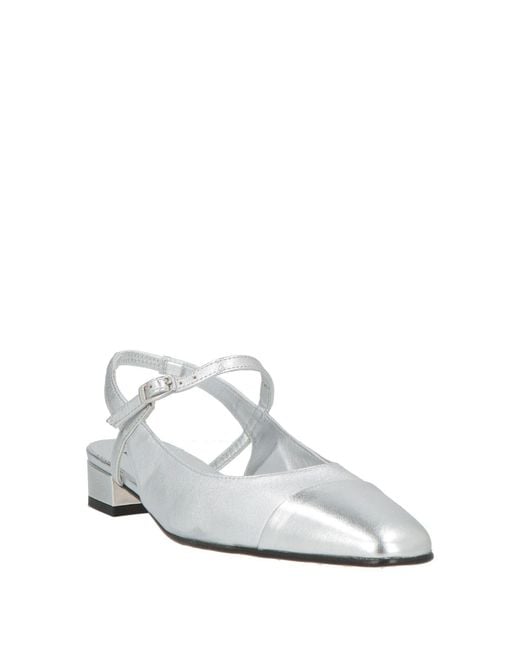 CAREL PARIS White Pumps Leather