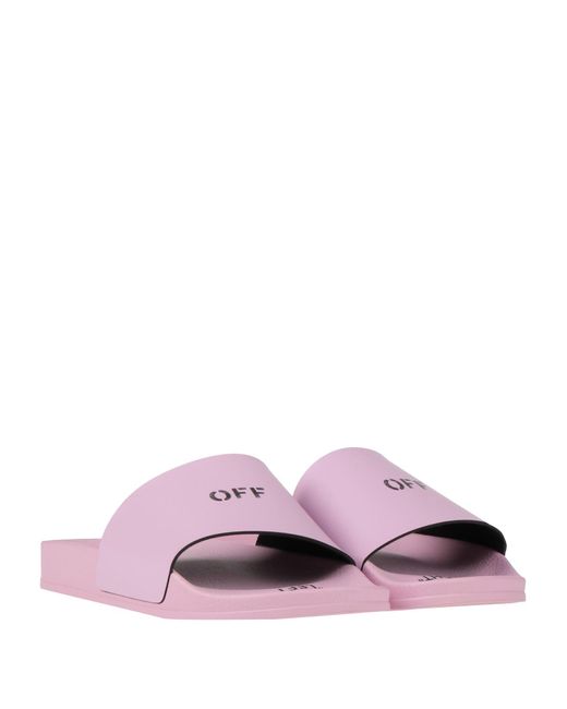 Sandali di Off-White c/o Virgil Abloh in Pink