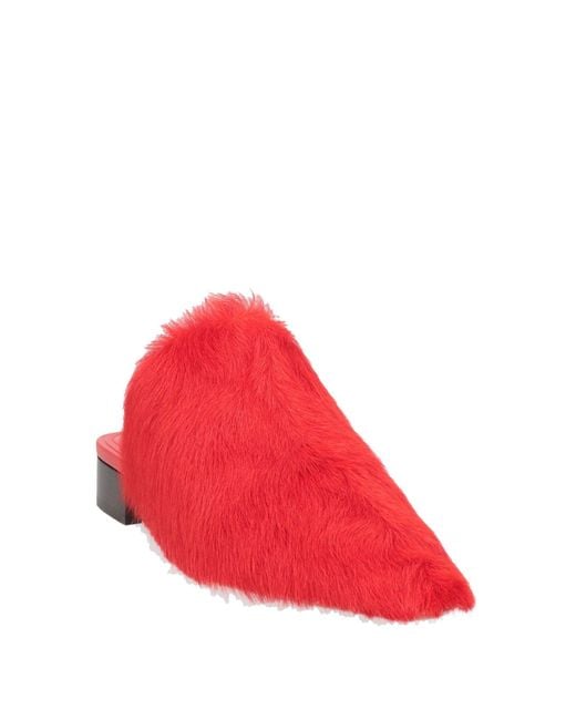 Ferragamo Red Mules & Clogs