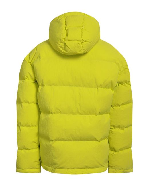 McQ Alexander McQueen Yellow Down Jacket for men