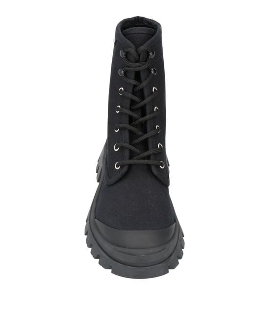 DSquared² Black Ankle Boots for men