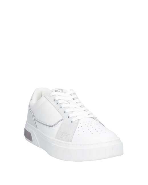 EA7 White Trainers for men