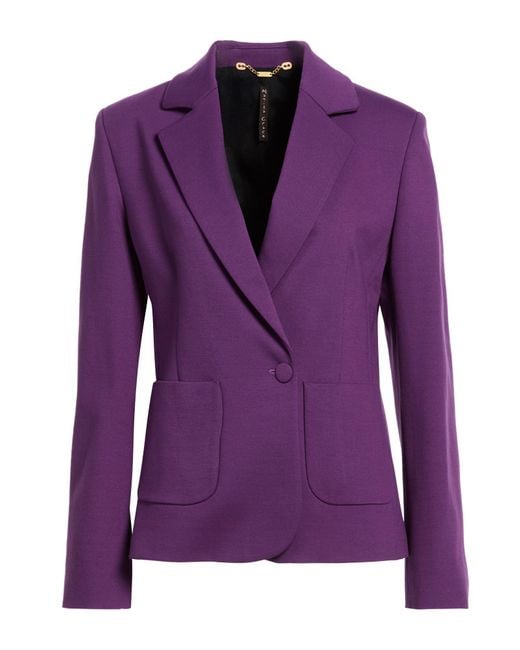 Manila Grace Purple Blazers