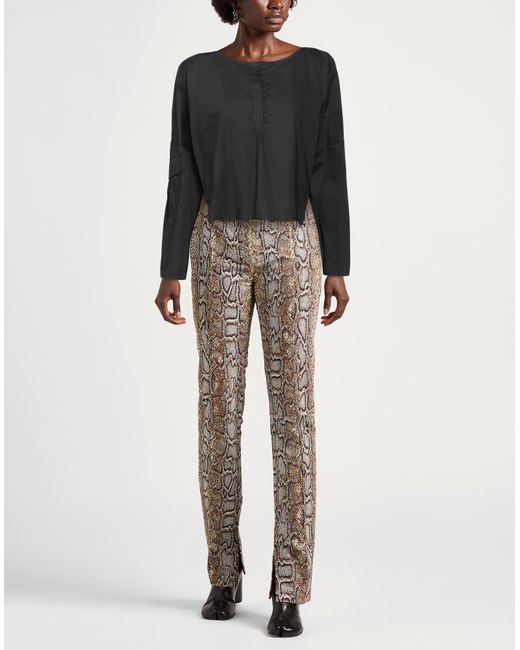 Manila Grace Black Top Cotton