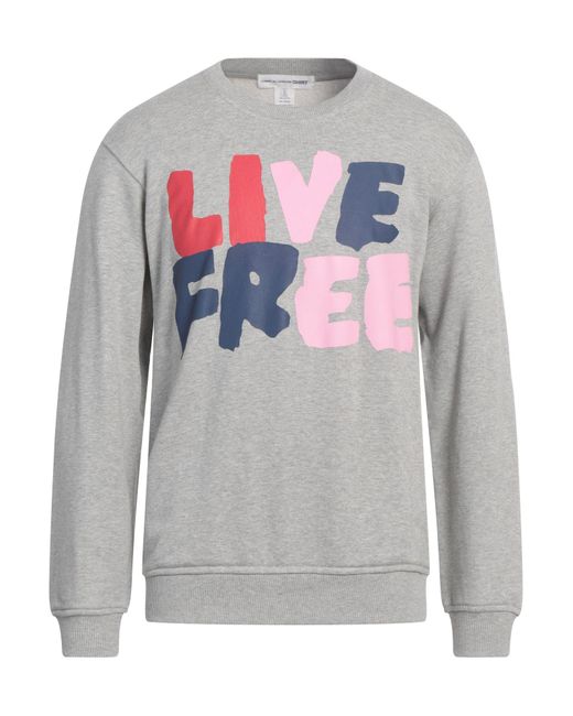 Felpa di Comme des Garçons in Gray da Uomo