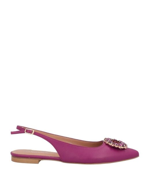 Baldinini Pink Ballet Flats