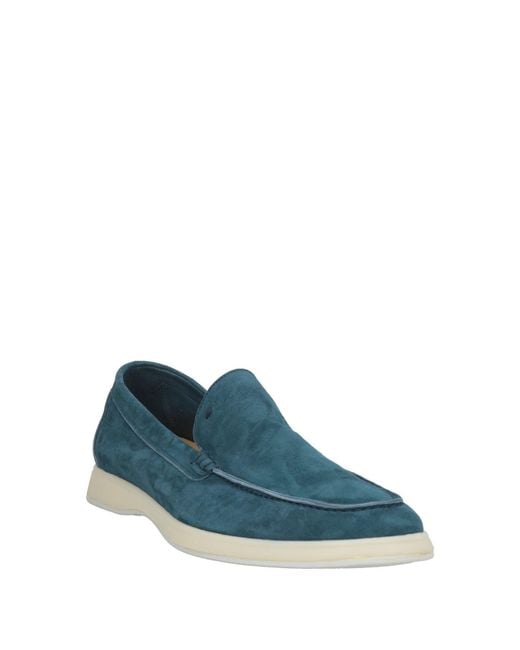 Andrea Ventura Firenze Blue Aquariva Loafers Leather for men