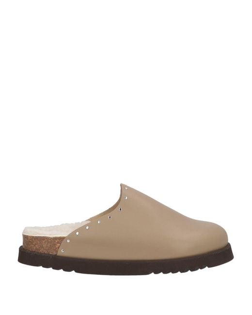 Scholl Brown Mules & Clogs Leather