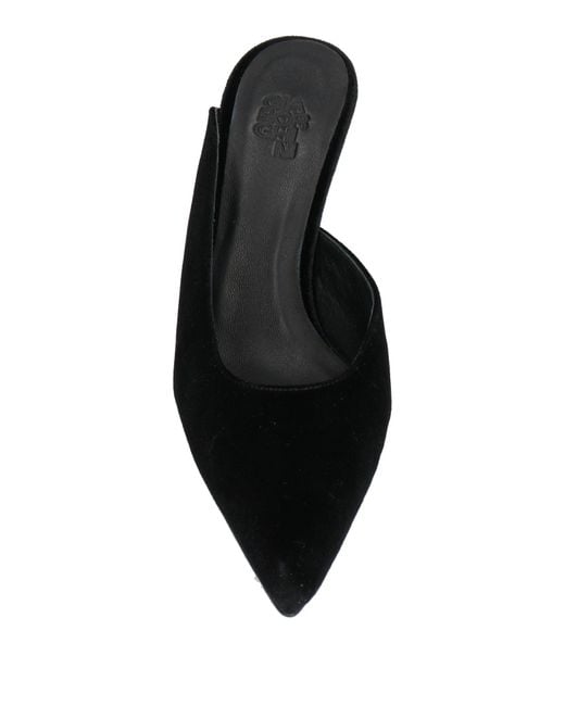 Gia Borghini Black Mules & Clogs
