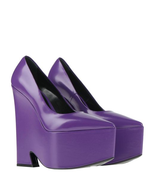 Versace Purple Pumps