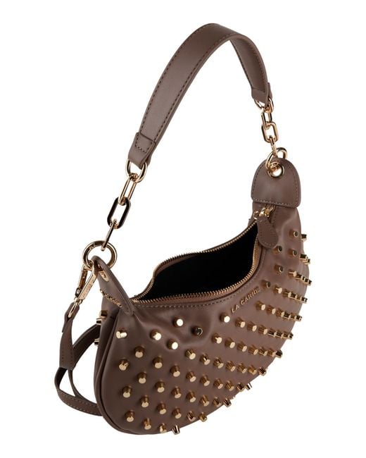 La Carrie Brown Handbag