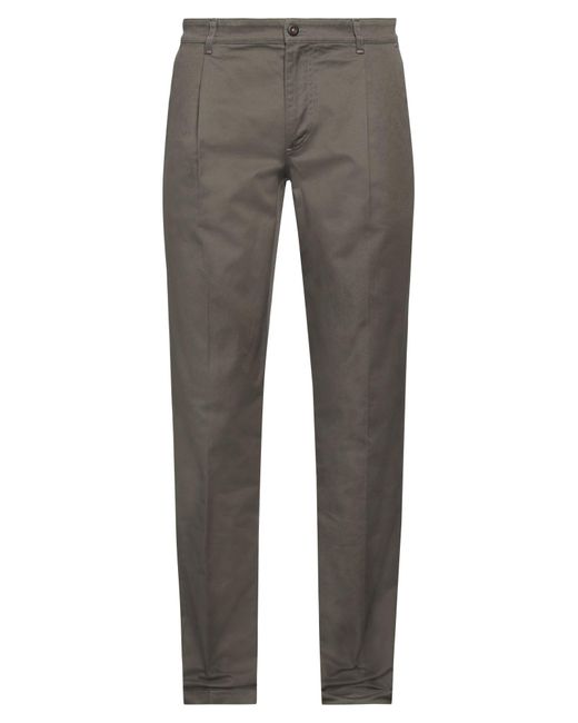 Incotex Gray By Slowear Pants Cotton, Elastane for men