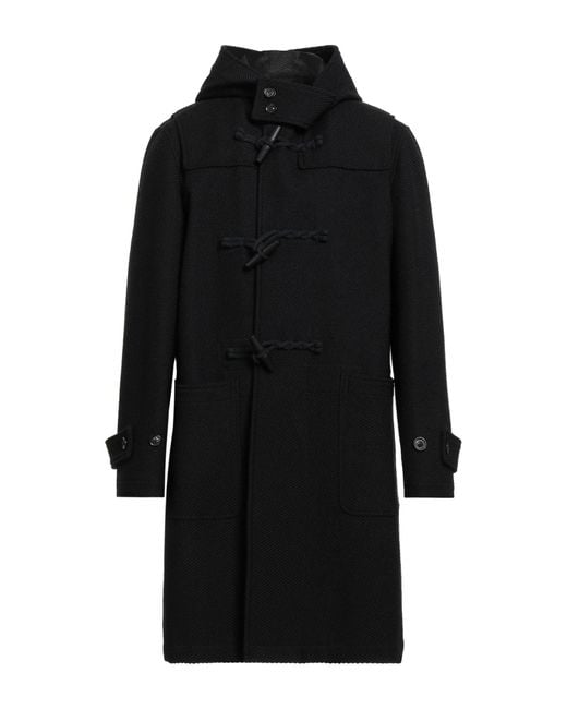 Cappotto di Lardini in Black da Uomo