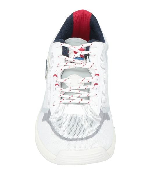 North Sails White Sneakers Textile Fibers for men
