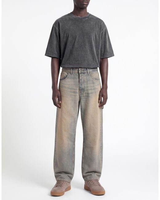Barrow Gray Jeans Cotton for men