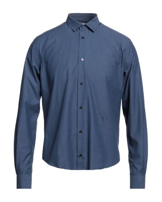 Trussardi Blue Shirt for men