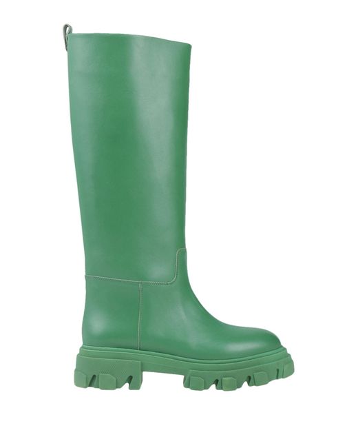 GIA X PERNILLE Knee Boots in Green | Lyst UK