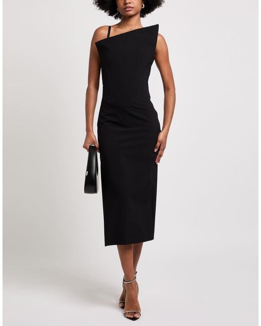 Sportmax Black Midi Dress
