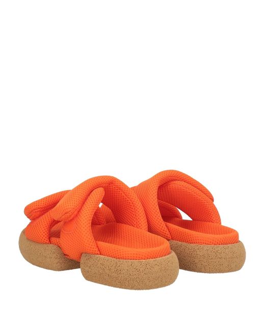 Dries Van Noten Orange Sandale