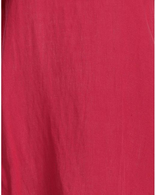 120% Lino Red Mini-Kleid